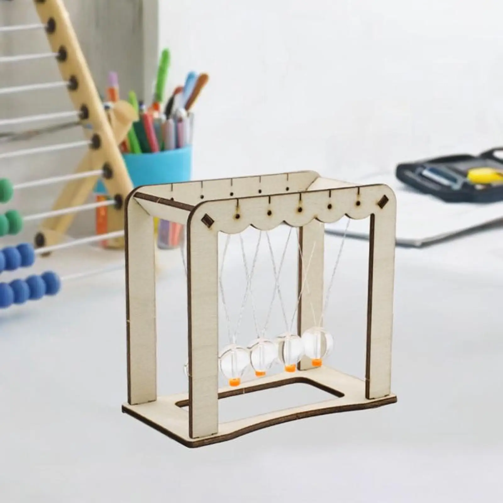 كرات توازن المهد من نيوتن، تجميع ذاتي الصنع لغرفة نوم المراهقين والكبار #3