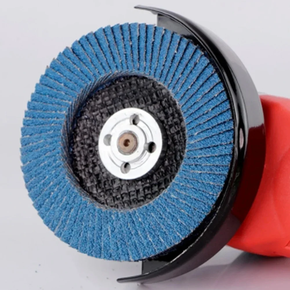 125Mm Metal Sanding Flap Disc, 60/80/120 Grit Angle Grinder Grinding Wheel, Polishing Tool For Metal Derusting Surface Finishing