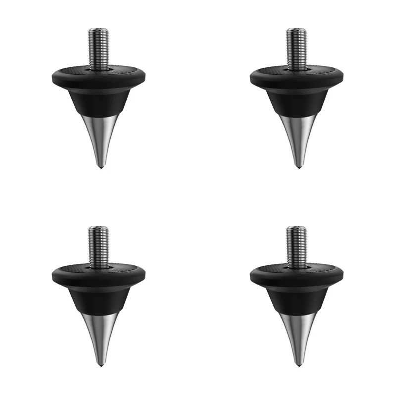 N75R-4X Speaker Stabilization Pads With Spikes For Enhanced Acoustic Clarity And Resonance Control Stand B
