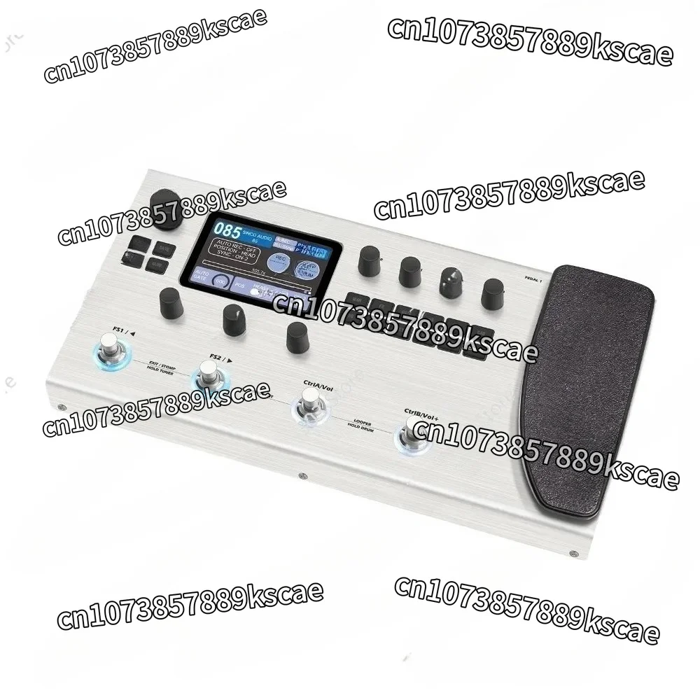 M-VAVE MK-300 Multi-Function Guitar/Bass Effector Pedal | 300s Looper+128 Drum Neural Modeling 120AMP/360FX