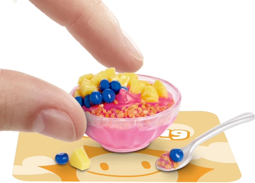 MGA Miniverse Miniverse Make It Mini Food Diner Series3 المصاصة الحلوى صندوق أعمى لتقوم بها بنفسك المطبخ مخصص هدية عيد ميلاد للأطفال