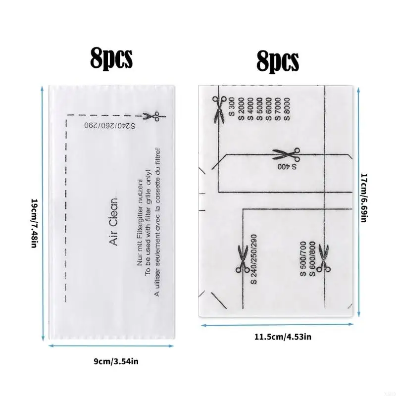 N58D Набор из 16 сменных фильтров для машин для мытья полов Фильтр для пылесоса