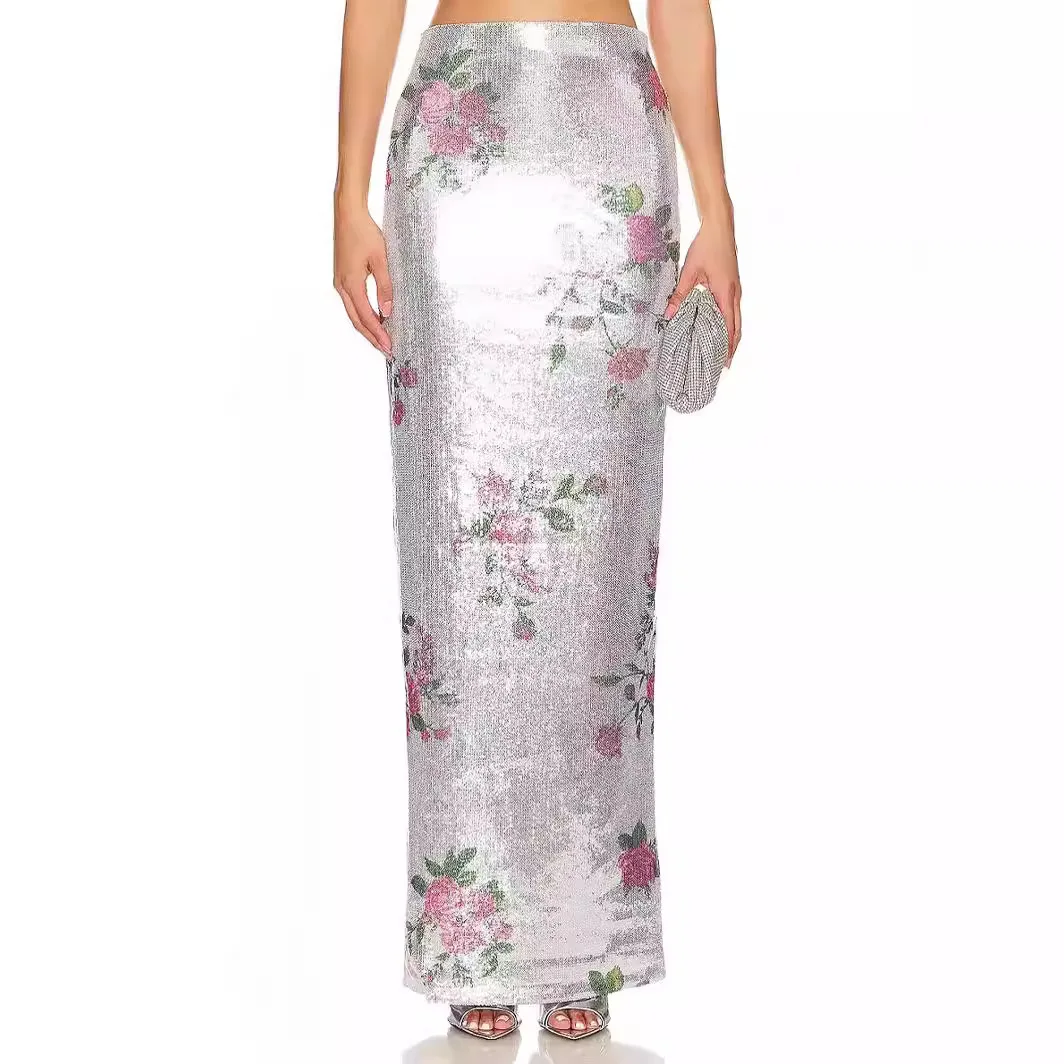 

Маленькая свежая тонкая сетчатая юбка в романтическом стиле с принтом в стиле ретро, новинка лета 2024, темпераментная повседневная сумка 2026, весна и лето