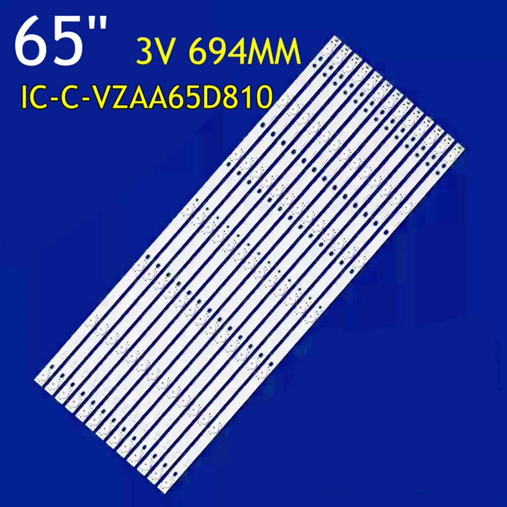 LED TV Backlight Strip for MI65TV L65M5-AZ  IC-C-VZAA65D810 0981010AA104