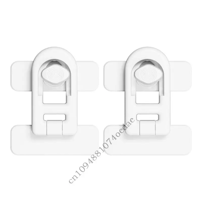 

0XXC Campers Baby Safety Refrigerator Door Latches Secure Locking ABS Travel Solution