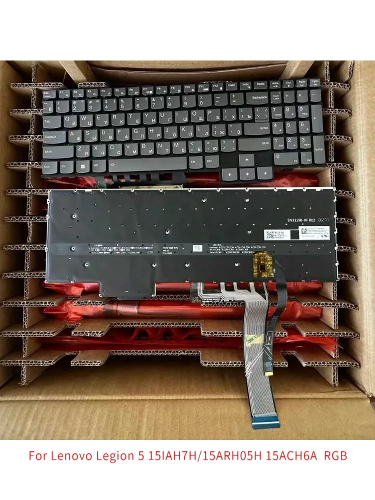

Новая клавиатура для ноутбука Ru для Lenovo Legion 5 15IAH7H/15ARH05H 15ACH6A RGB