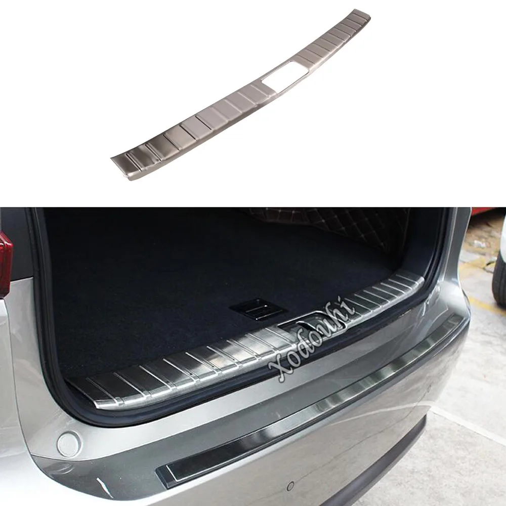 

Stainless Steel Trunk Inner Cover For Lexus RX 200t 300 450h 2016 2017 2018 2019 2020 2021 Rear Bumper Trim Car Accessories 1Pcs