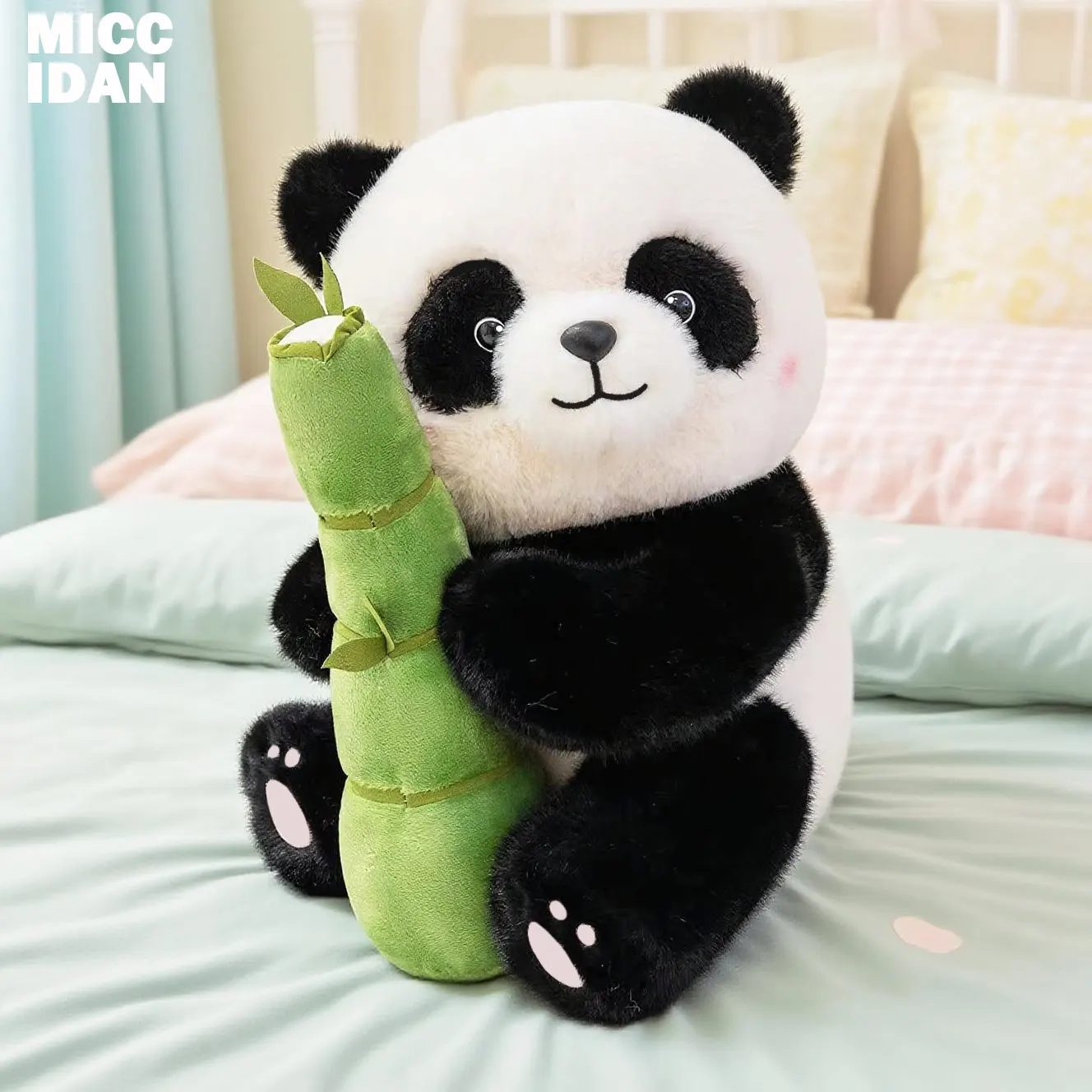 Cute Panda Plush Doll Pillow Soft Collectible Animal Gift for All Ages
