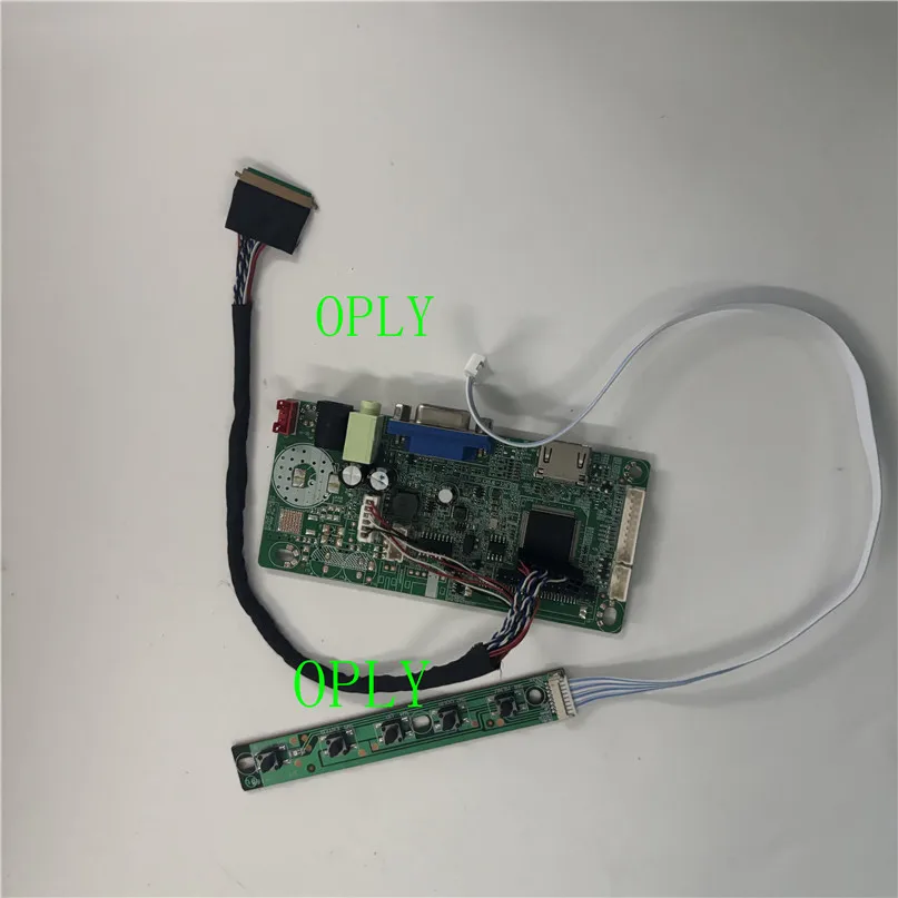 58C HDMI-Compatible Controller board  VGA for B140RTN01.0 B140RTN02.2 1600X900 LED panel Screen DIY monitor 14