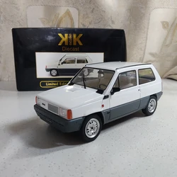 Diecast 1:18 FIAT PANDA 30 Car Simulation Alloy Car Model Toy Collectible Ornaments