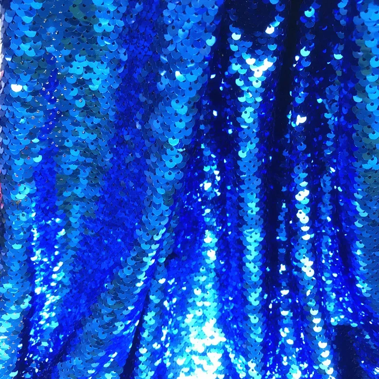 1 Yard Sequin Fabric Stretch Laser Fish Scale for Wedding Dress Performance Dress Stage Dress 125cm wide