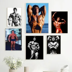 Canvas Painting Vintage Frank Zane Bodybuilders Muscle Portrait Fitness  Poster Prints Wall Art Living Room Home Decor