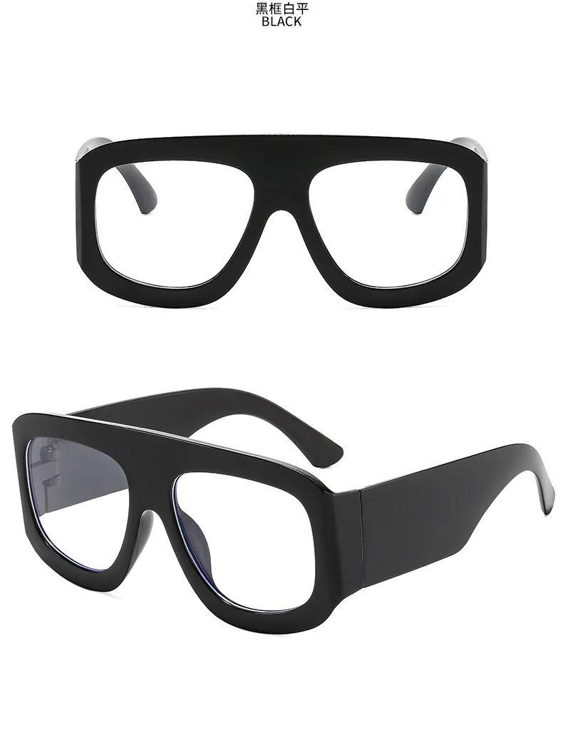 Neue Vintage Große Quadratische Sonnenbrille für Damen und Herren Rechteckige Sonnenbrillen Weibliche Brillen Sonnenbrillen für Männer und Frauen – Detail 10