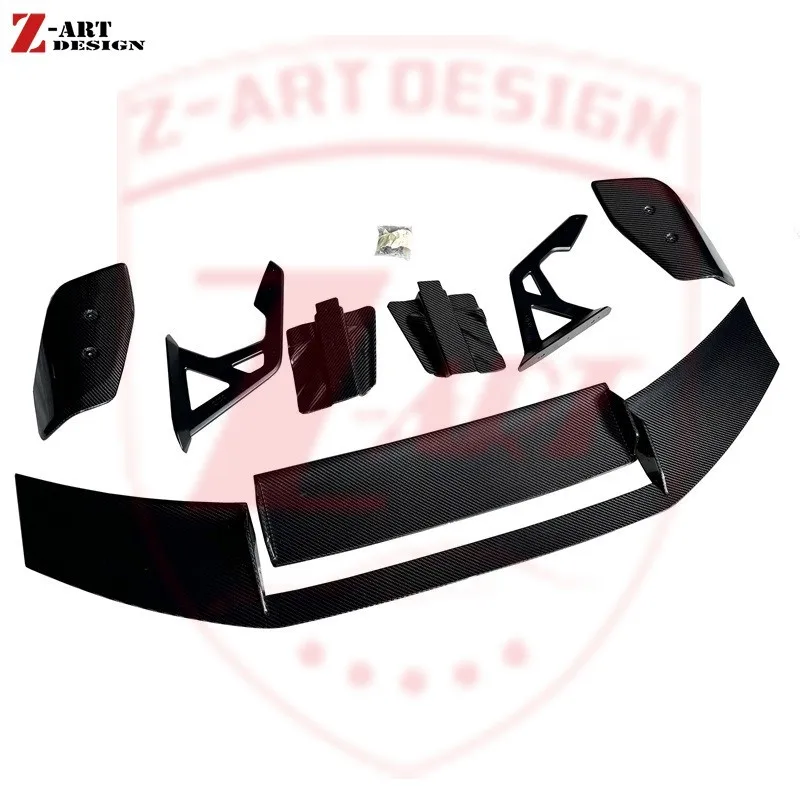 Z-ART 2023+ AD M2 M3 M4 Dry Carbon Fiber Rear Wing For BMW G87 G80 G82 Prepreg Carbon Fiber Rear Trunk Spoiler For BMW G8X