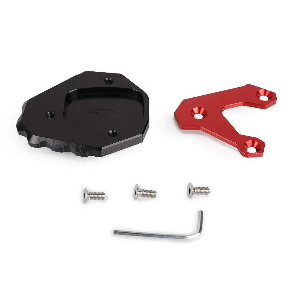 Motocicletas Kickstand para Honda, Acessórios de Alumínio CNC, Suporte Lateral, Ampliar Extensão, CL500, CL300, CL 500, 300, 2023, 2022, 2021