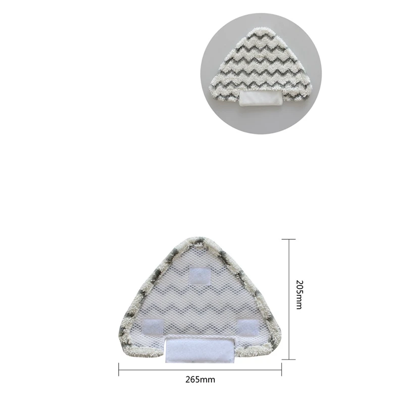 Тканевый чехол для швабры, белые и серые запасные части, подходят для паровой швабры Jaberley Shark S3973, аксессуары для швабры