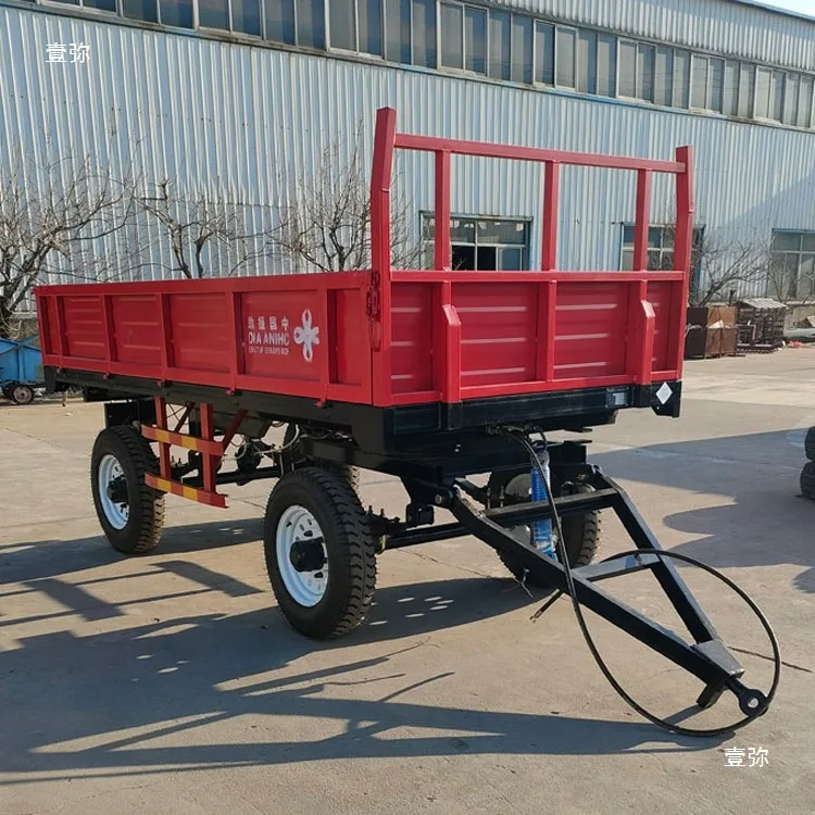 2025 Presa di fabbrica Piccolo rimorchio agricolo Rimorchio per trattore agricolo a basso prezzo