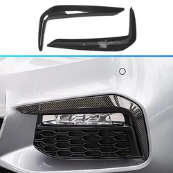 carbon fibre Front bumper grille decorative strip For BMW 5 Series G30 G31 G38 2018-2020