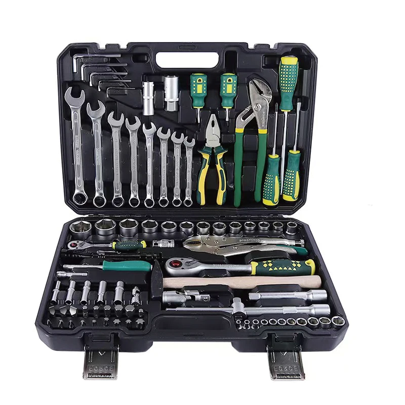 83-piece Wholesale Professional Automotive Repair Tool Set Socket Wrench and Ratchet Set Car Repair Tool Kit Auto Repair Tools