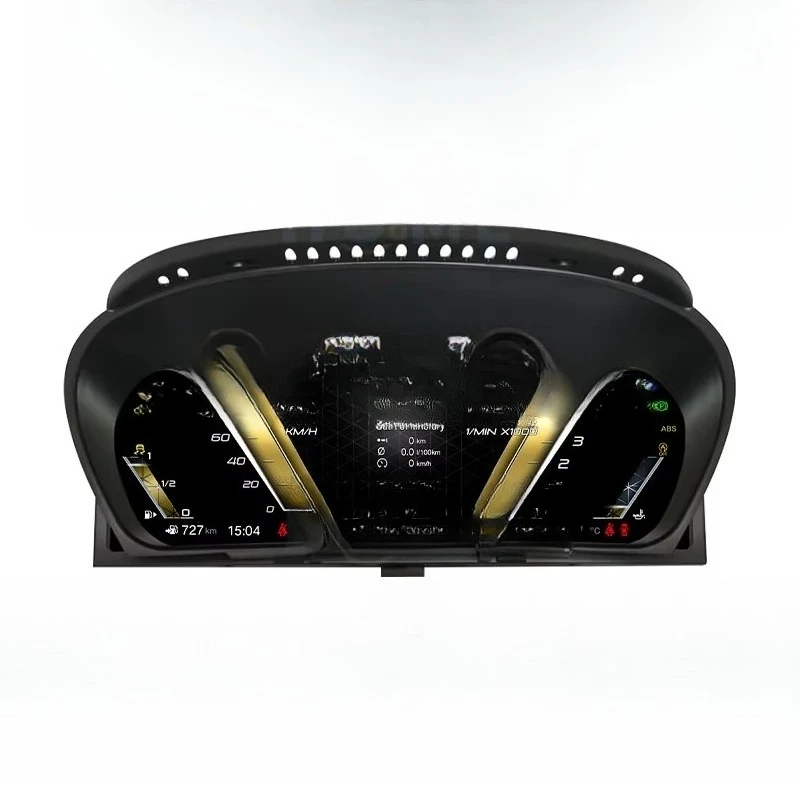 سيارة LCD لوحة القيادة الرقمية ل X5 E70 X6 E71 لوحة أداة العنقودية الديك عداد السرعة Carplay التحكم المركزي 2006-2013 #3