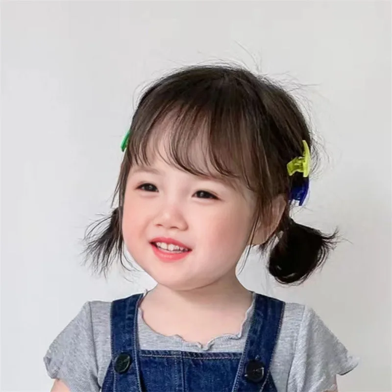 Children\'s Double Pill Wig Little Girl Headdress Cute Head Coverings for Babies Toddler Hair Accessories Kids Coronet Headwear