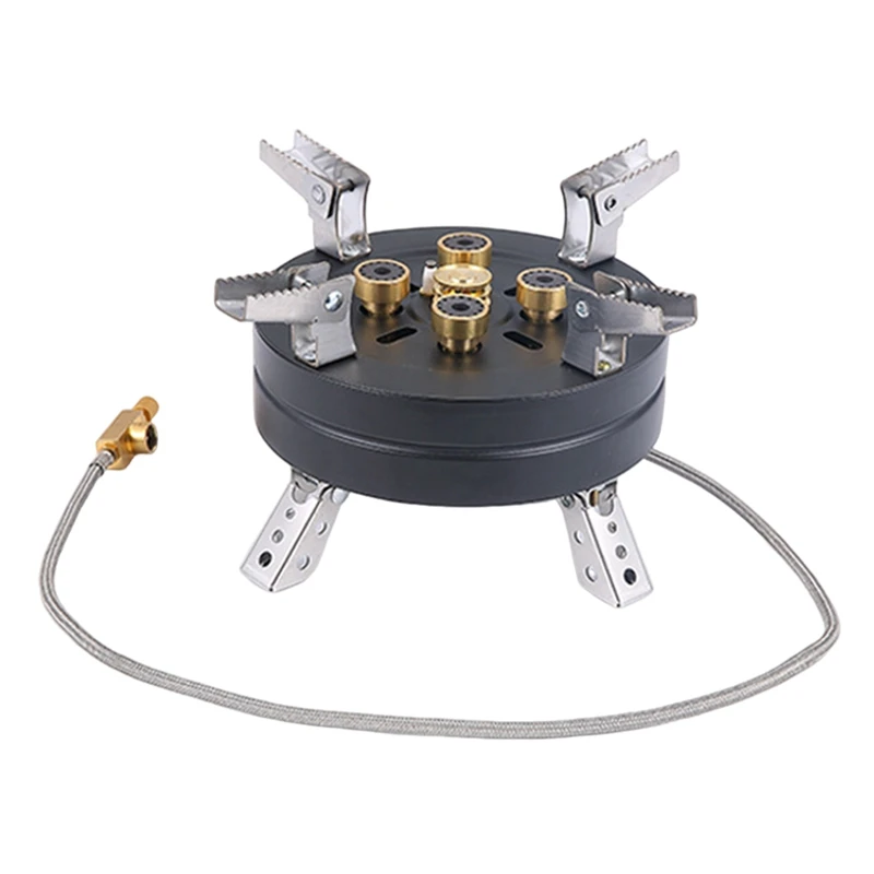 

Уличные электронные печи зажигания, портативная огневая печь, газовая плита, кемпинг, туризм, черный цвет