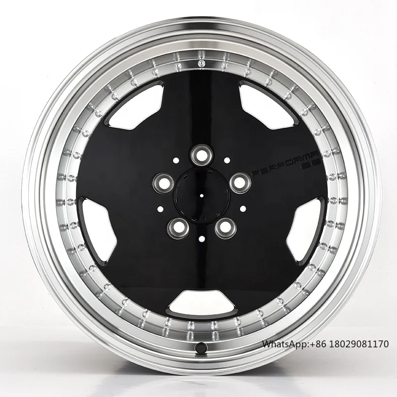 By-1781 17x8.0 Inch 112mm Pitch-row 5 Hole Aluminum Alloy Rim home car Wheels Hub