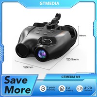 GTMEDIA N4 Night Vision Binoculars 1.54-inch HD Screen, 1920*1080 30FPS, 5x Zoom, 7 Levels IR, 300m Night Vision 2000mAh Battery