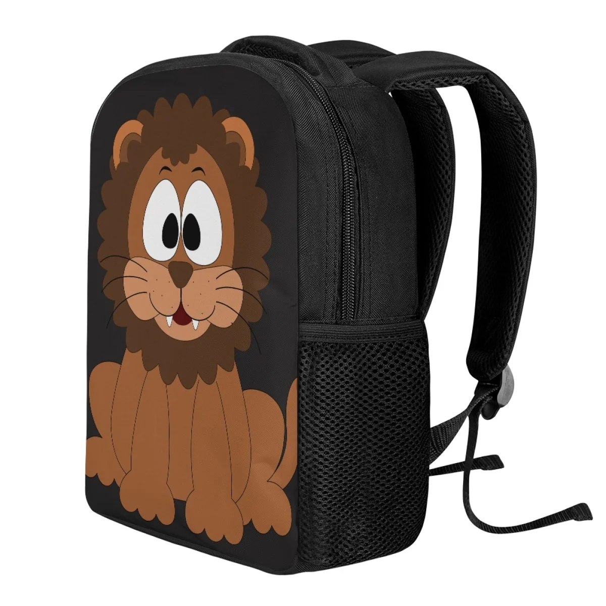 Bonito lionet tema animal saco de escola para crianças meninos meninas da criança crianças mochila lazer criativo estudante bookbag sacos de ombro