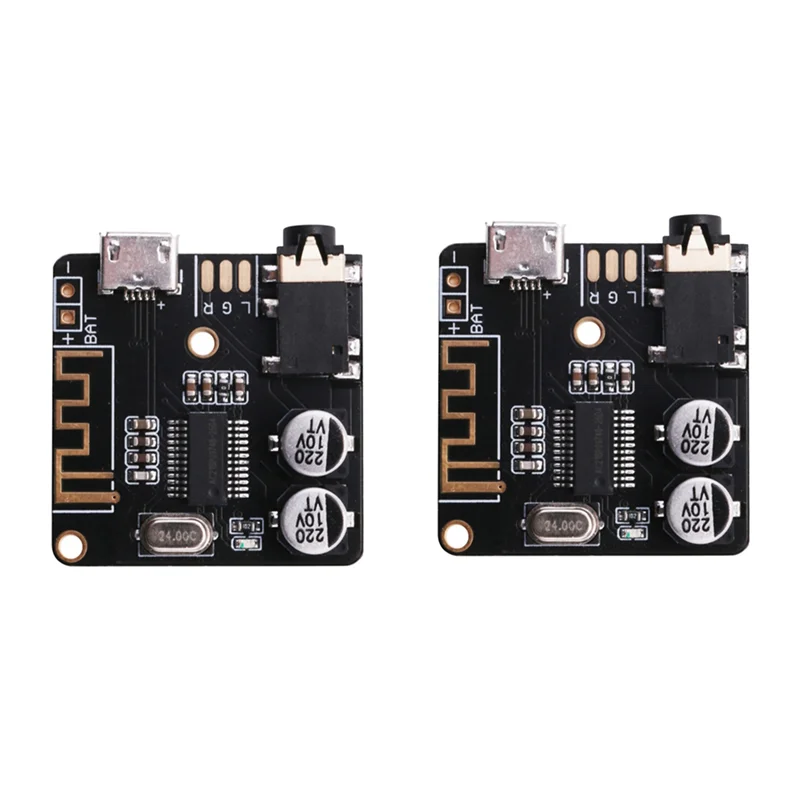 SCLS 2X BT5.0 Audio Module MP3 Bluetooth Audio Decoder Board Lossless Car Speaker Audio Amplifier Board DIY Audio Receiver