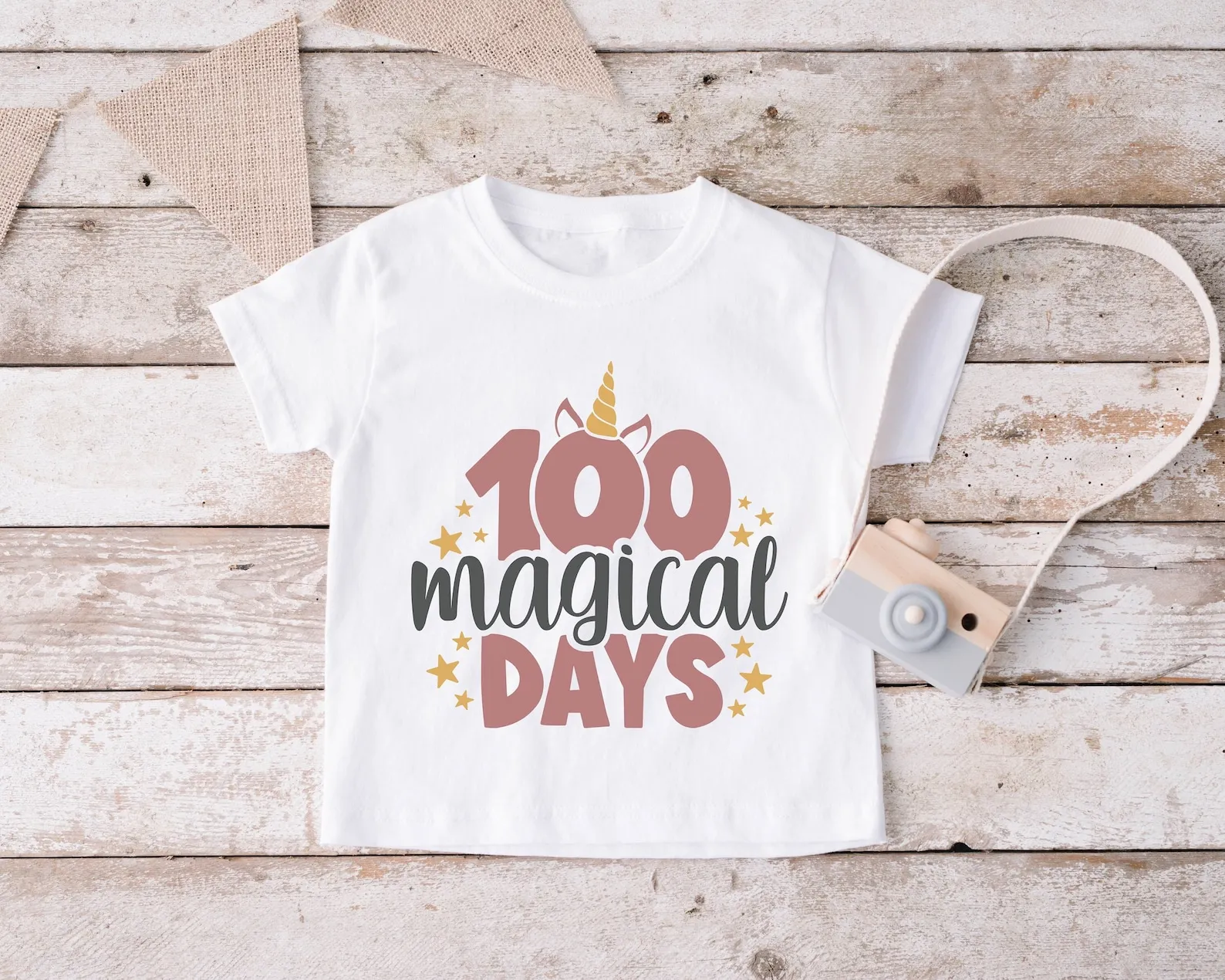 100 Magical Days Shirt School Unicorn Girls Of T-Shirt