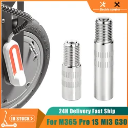 Extension Air Valve Adapter for Xiaomi M365 / 1S / Pro Max G30 G30D Electric Scooter Motor Wheel Inflatable Tire Nozzle Parts