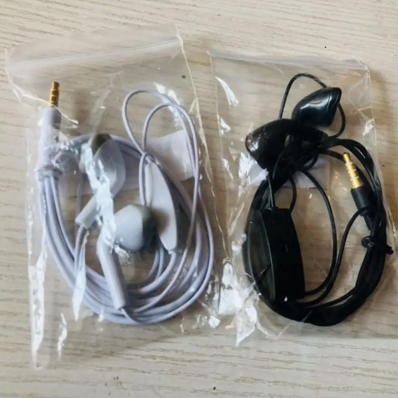 Wired Earbud Smartphone Headset With Microphone Suitable For Wired Headset Wire-controlled Portable Earphone