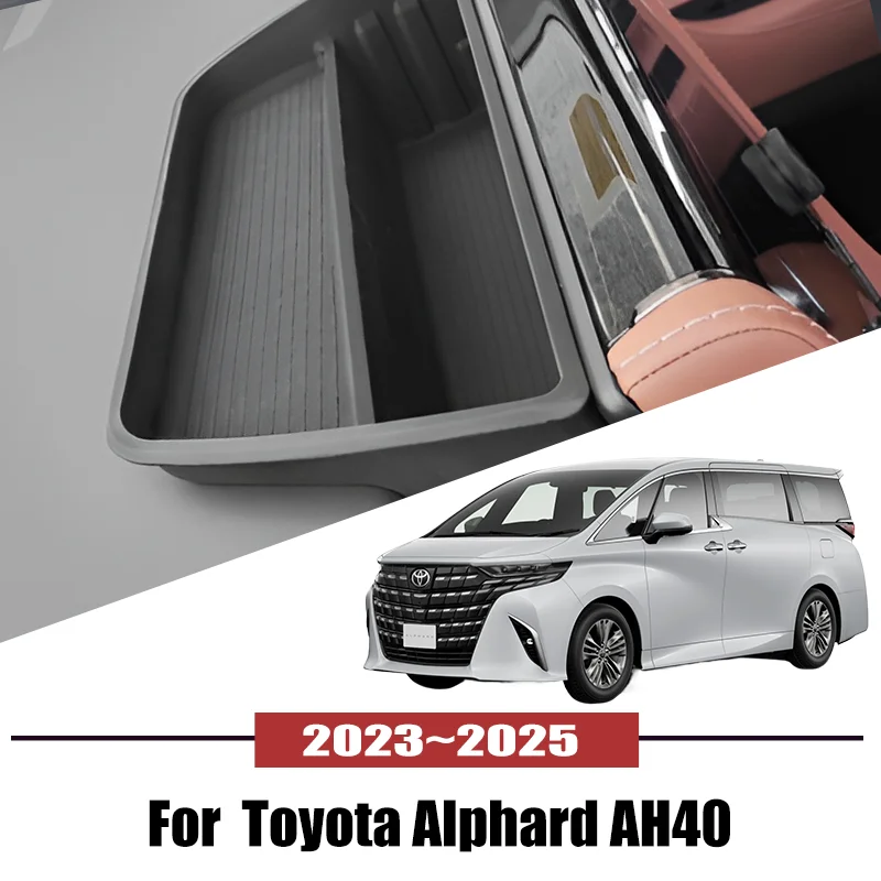 

For Toyota Alphard AH40 2023 2024 2025 Car Central Armrest Storage Box Holder Console Organizer Auto interior Accessories Tools