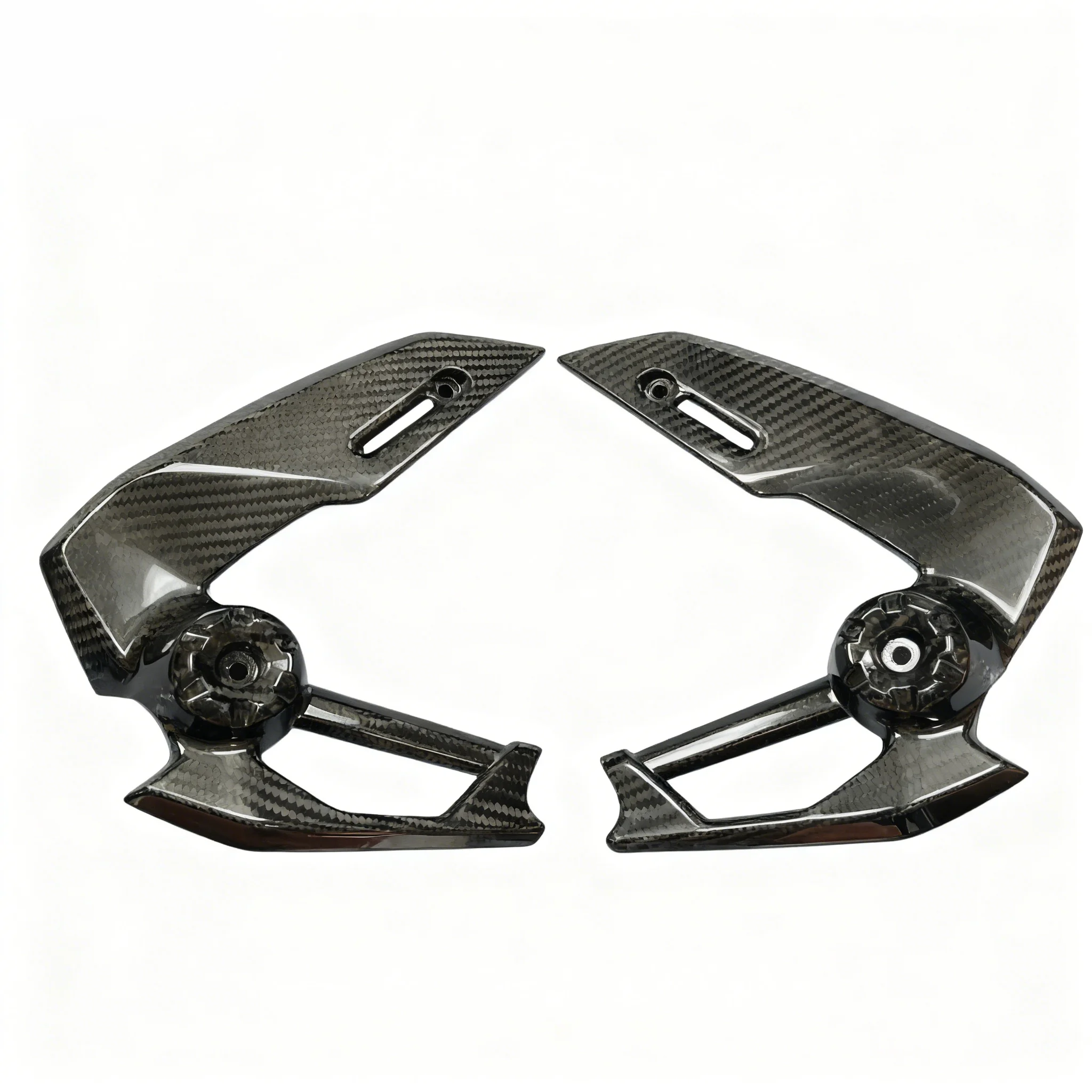 

100% Real Carbon fiber For KAWASAKI Z900 2025 2026 Motorcycle Upper Frame Side Fairing Cover Guard Protector Panel Cowls Shield