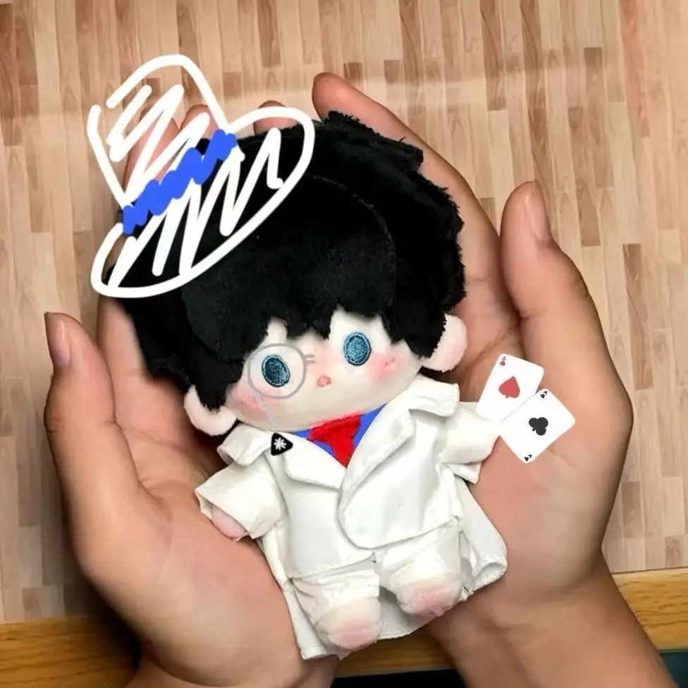 

Фаршированная 10 см детектив аниме Kaito детская хлопковая плюшевая кукла-сюрприз подарок в школу или креативный подарок на день рождения