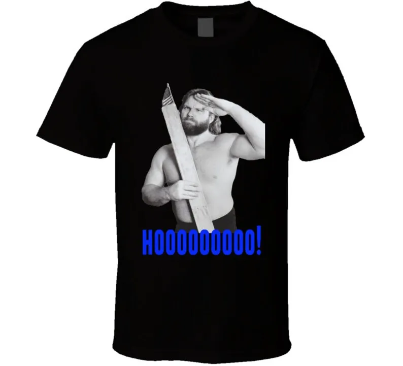 Hacksaw Jim Duggan Retro Wrestling Legend T Shirt