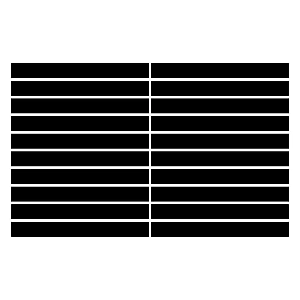 

20Pcs Diy Striped Mirror Stickers 11.8"" Length Self Adhesive Removable Long Acrylic Framel Mirror Sheets For Home Living Room