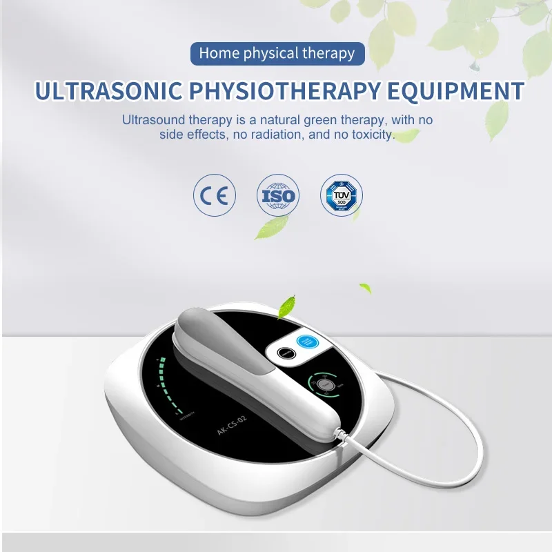 Portable Medical Equipment Electric Physiotherapy Physical Ultrasound Therapy Machine for pain relief massage