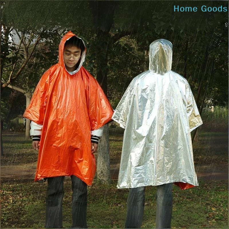 preferredMultifunctional Outdoor Emergency Insulation Raincoat First Aid Raincoat Rainproof And Cold Resistant Dual-purpose