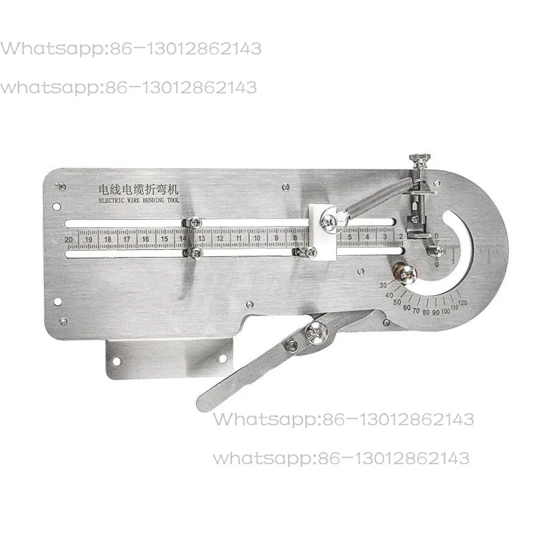 Manual cable bending machine, wire harness, portable wire folding machine, copper wire bending machine