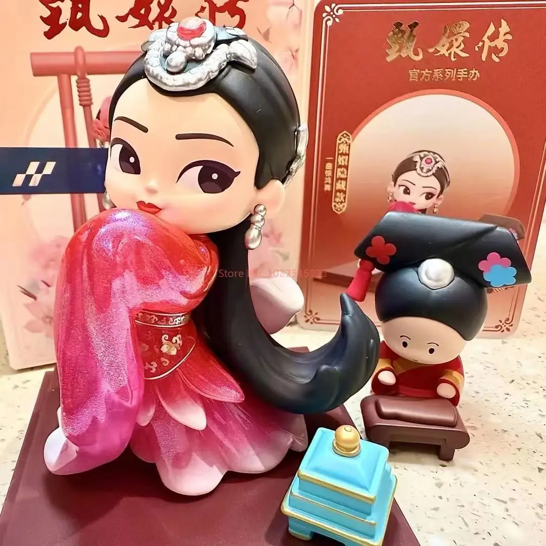 Anime Empresses In The Palace 3 Generation Blind Box Legend Of Zhen Huan Action Figurine Cute Pvc Model Surprise Toy Girl Gifts