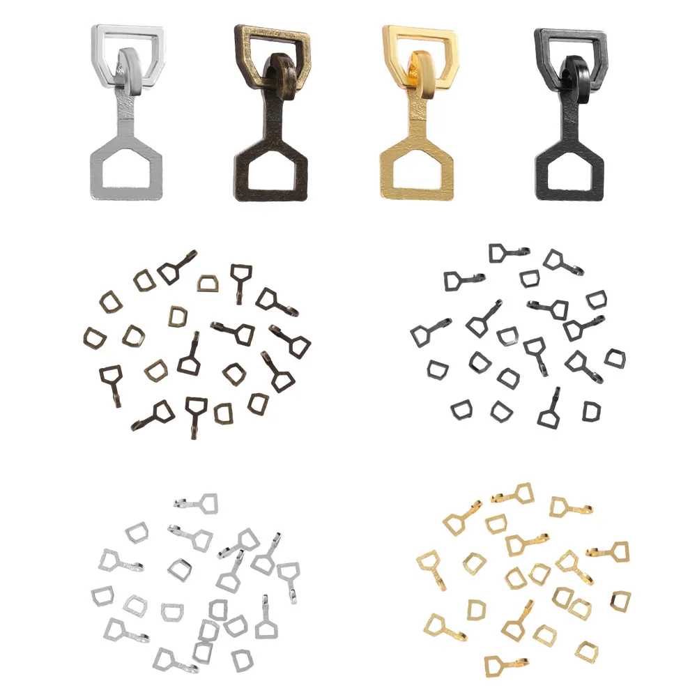 10 Sets 4 Colors 14mm Metal Diy Dolls Buttons Doll Bags Buckles Shoes Accessories Belt Buckle