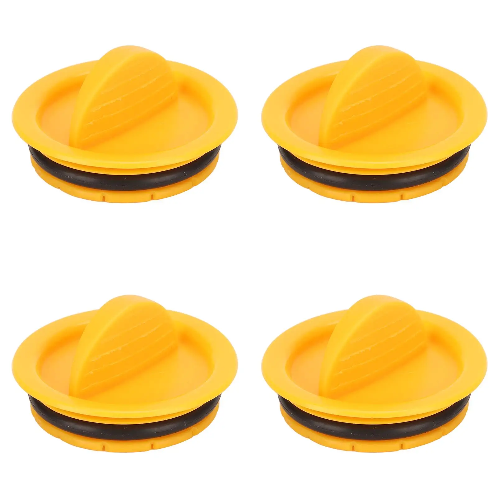 

4x Yellow Dental Chair Suction Filter Lid - Replacement Accessory