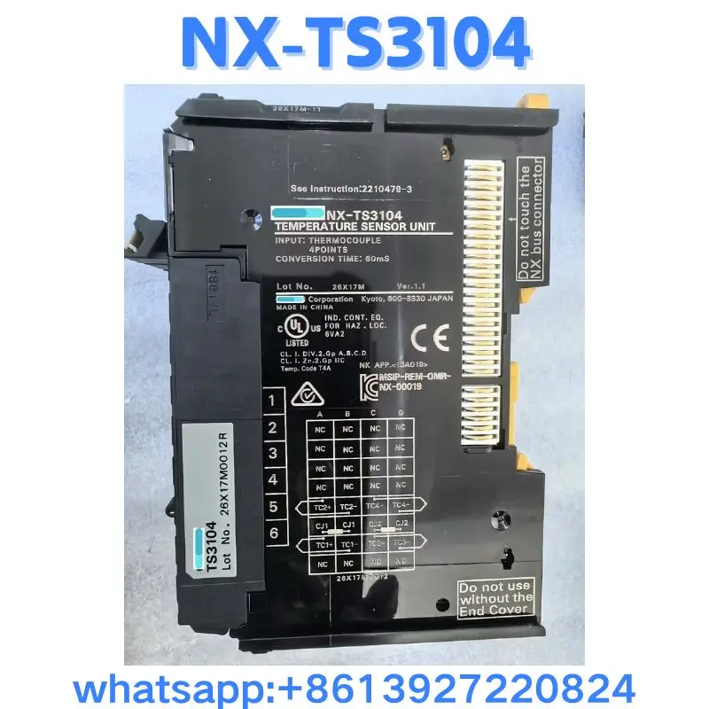 Módulo usado NX-TS3104 teste OK Transporte rápido