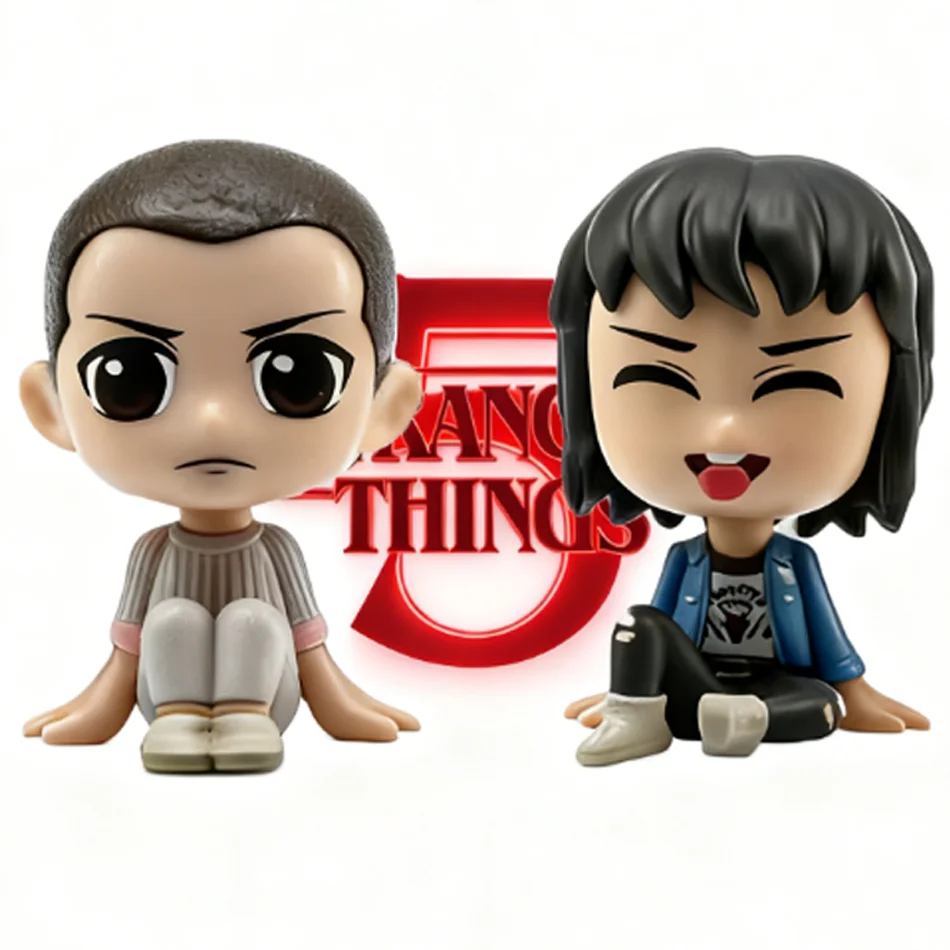 Nieuwe Strange Tales Eleven Mike Wheeler Dustin Henderson Personage Accessoires Anime Figuur Blind Box Bureaudecoratie