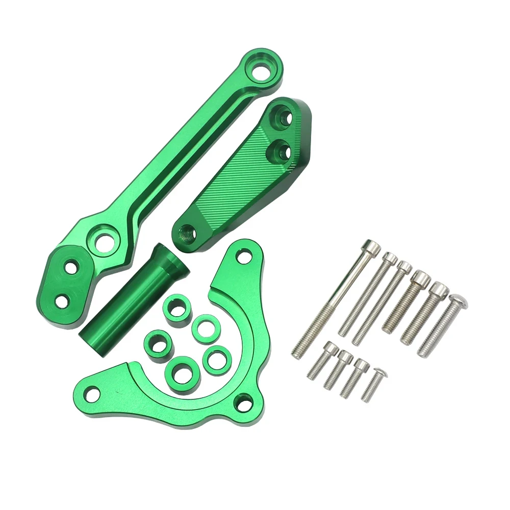 جديد لـ Kawasaki Z900 Z 900 2017 - 2022 ملحقات الدراجة النارية توجيه استقرار المثبط قوس جبل دراجة نارية المثبط التوجيه