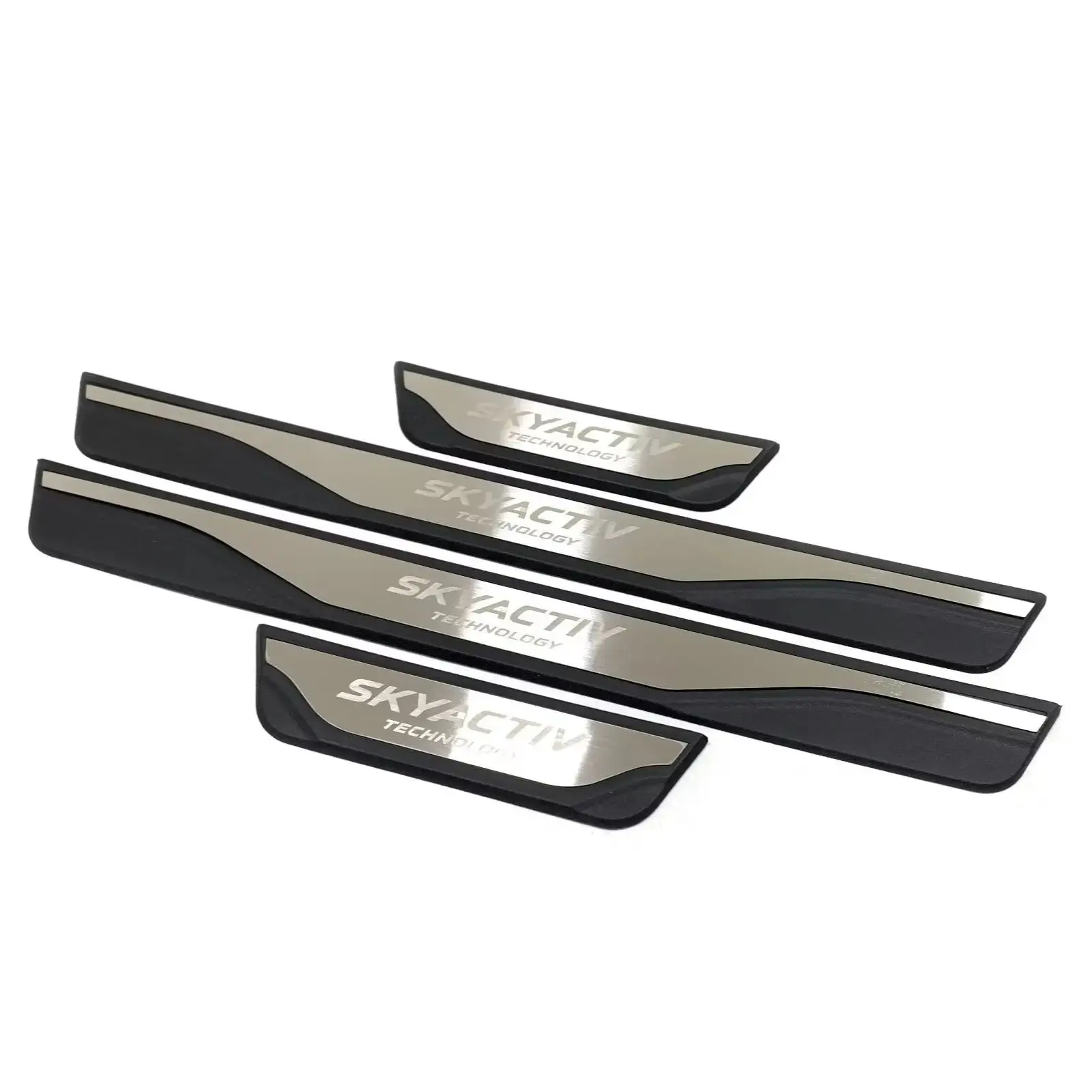 

Защитная Накладка на порог для Mazda 3 2014 -2017 2018 2019-2020