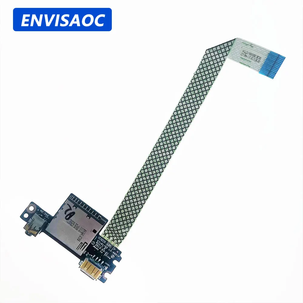 For Lenovo IdeaPad Z501 Z505 G400S G405S G500 G500S G505S G510S Laptop Card Reader USB Earphone Jack Audio Port Board LS-9901P