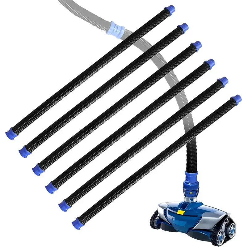 6PCS R0527700 Pool Cleaning Vacuum Hose Twist Lock Hose For Zodiac MX6, MX8 Suction Side Pool Cleaners